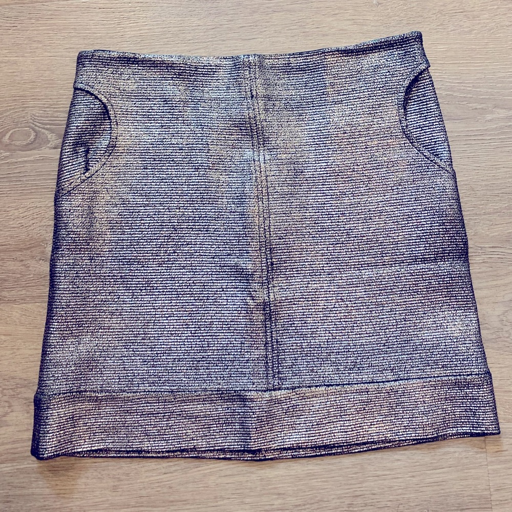 Silver Diane Von Furstenberg skirt
